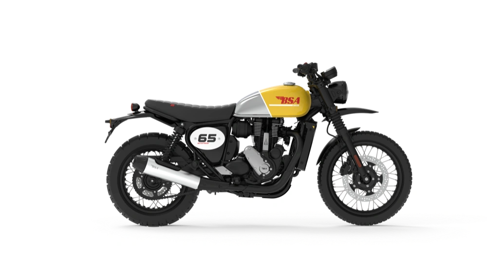 BSA Scrambler 650 – Victor Yellow – foto 1