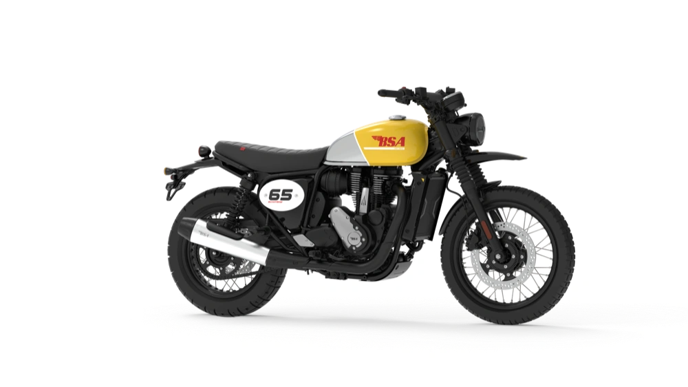 BSA Scrambler 650 – Victor Yellow – foto 2
