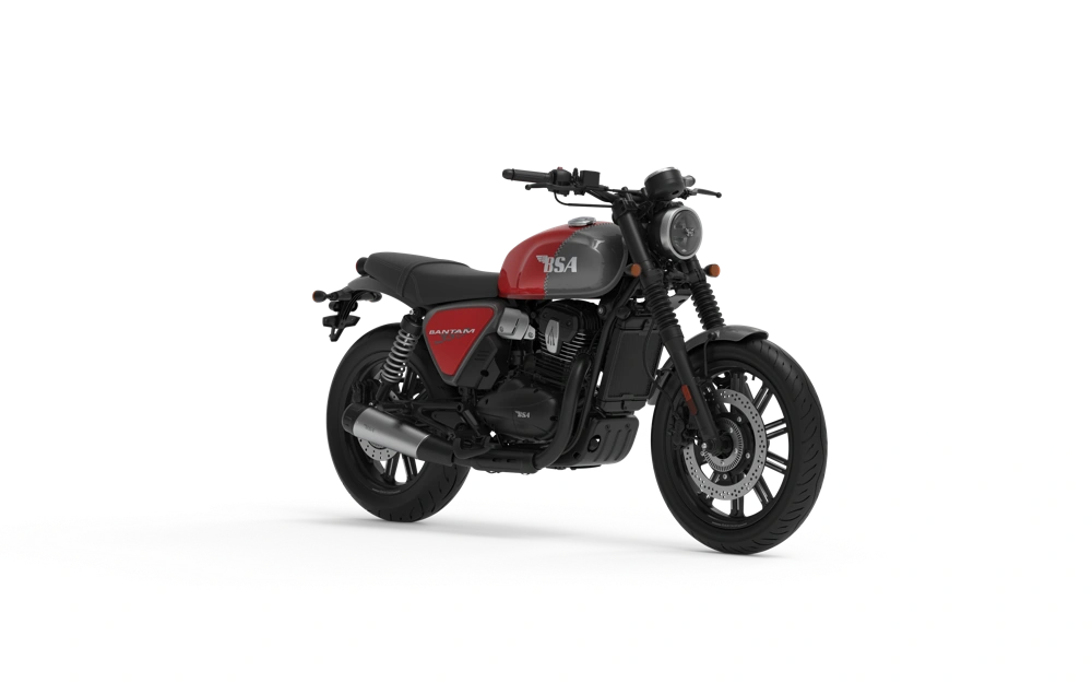 BSA Bantam 350 – Firecracker Red – foto 3