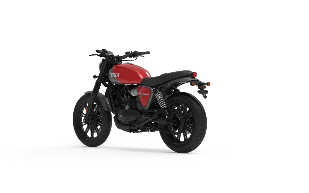 BSA Bantam 350 – Firecracker Red – foto 11