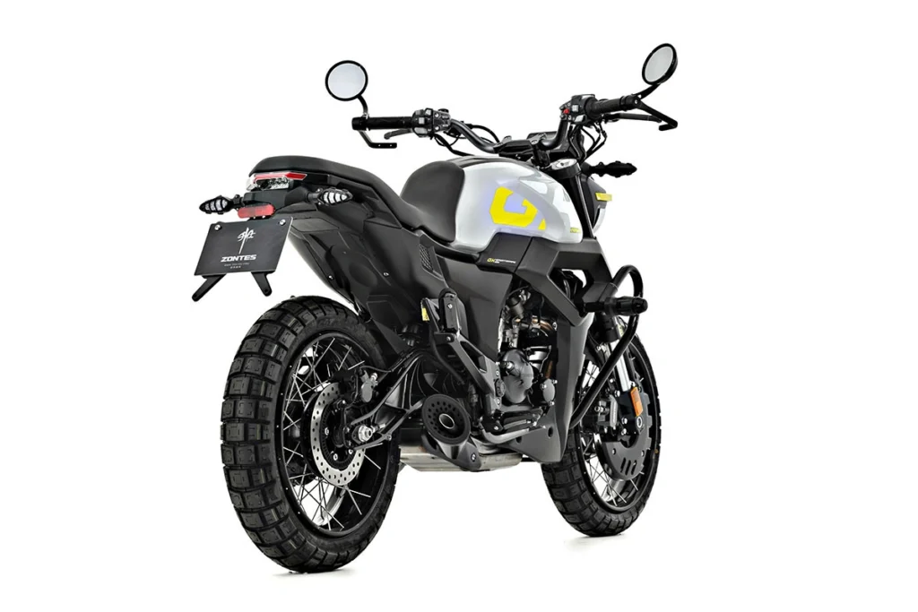 Zontes GK125 X – Plata y amarillo – foto 8