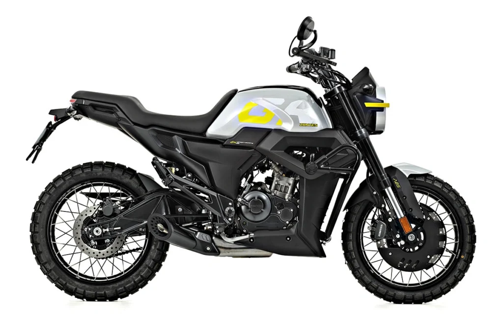 Zontes GK125 X – Plata y amarillo – foto 1