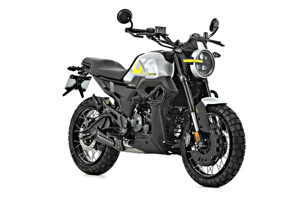Zontes GK125 X – Plata y amarillo – foto 2