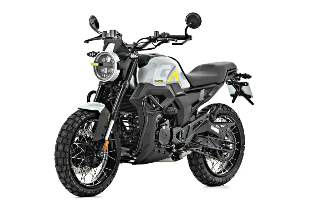 Zontes GK125 X – Plata y amarillo – foto 4