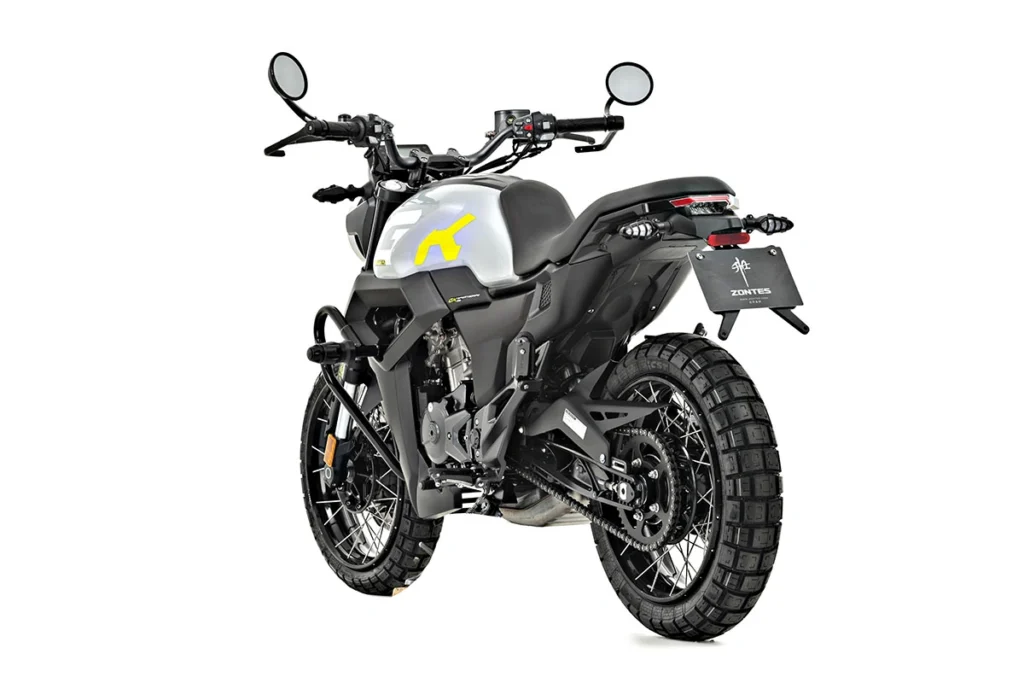 Zontes GK125 X – Plata y amarillo – foto 6